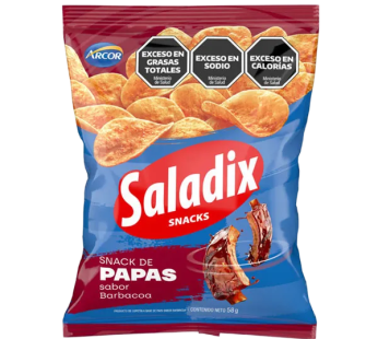 SALADIX snacks barbacoa x50g