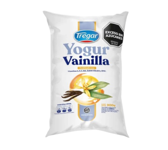 TREGAR yogur vainilla x900cc