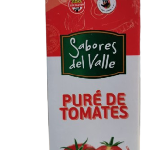 SABORES DEL VALLE pure tomate x1,02kg