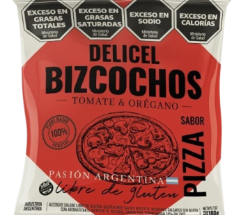 DELICEL bizcochos pizza x180g