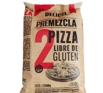 DELICEL premezcla pizza x500g
