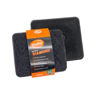 MAKE esponja diamond negra